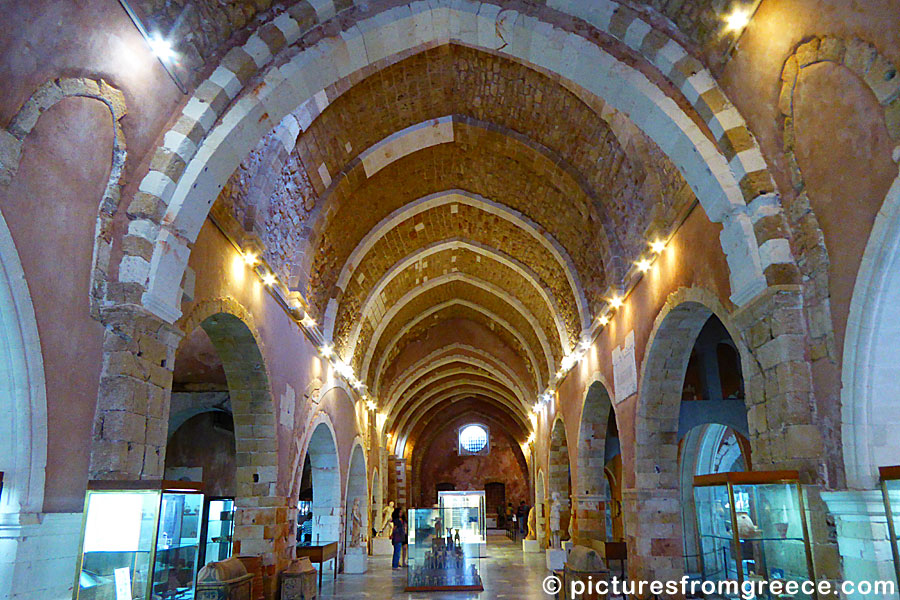Archaeological Museum in Chania, Crete.