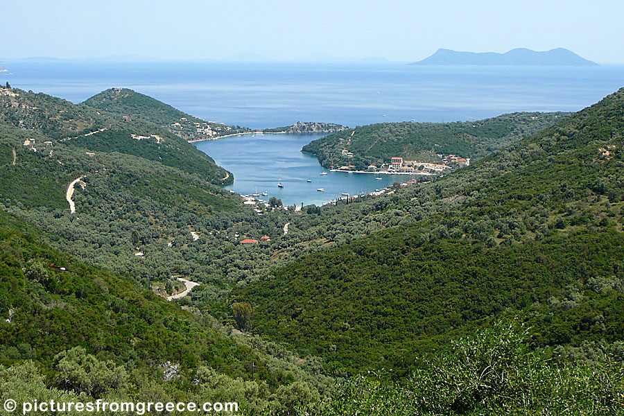 Sivota is between Marandochori and Poros in the south of Lefkada.