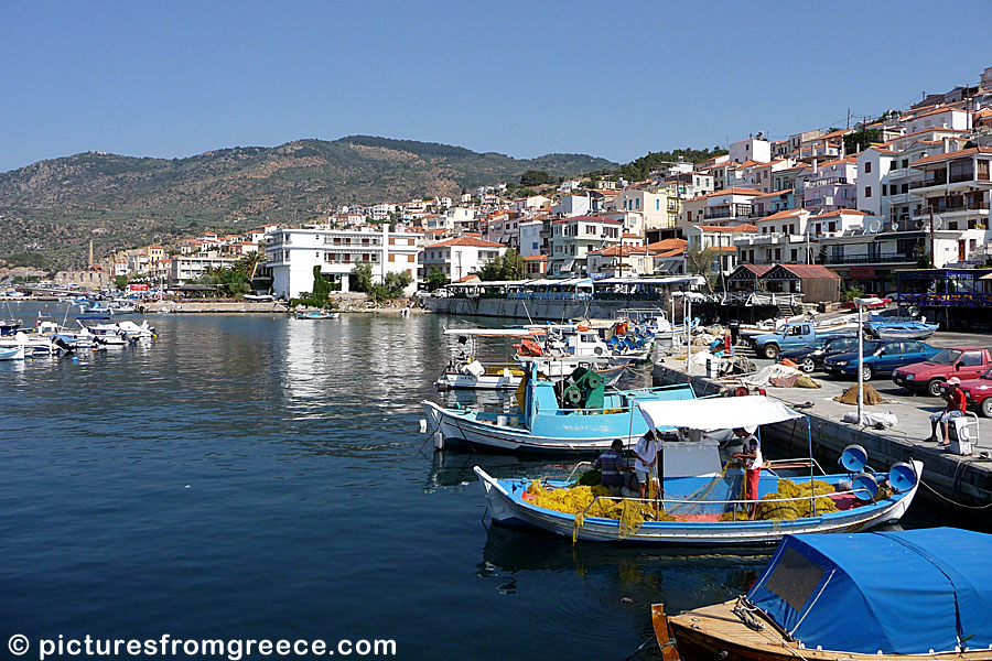 Plomari is the Lesvos second largest city after Mytilini. The city is best known for its ouzo.
