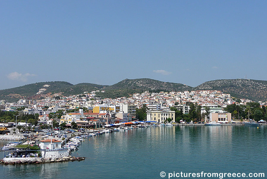 Mytilini is Lesvos capital and has about 27 800 inhabitants.