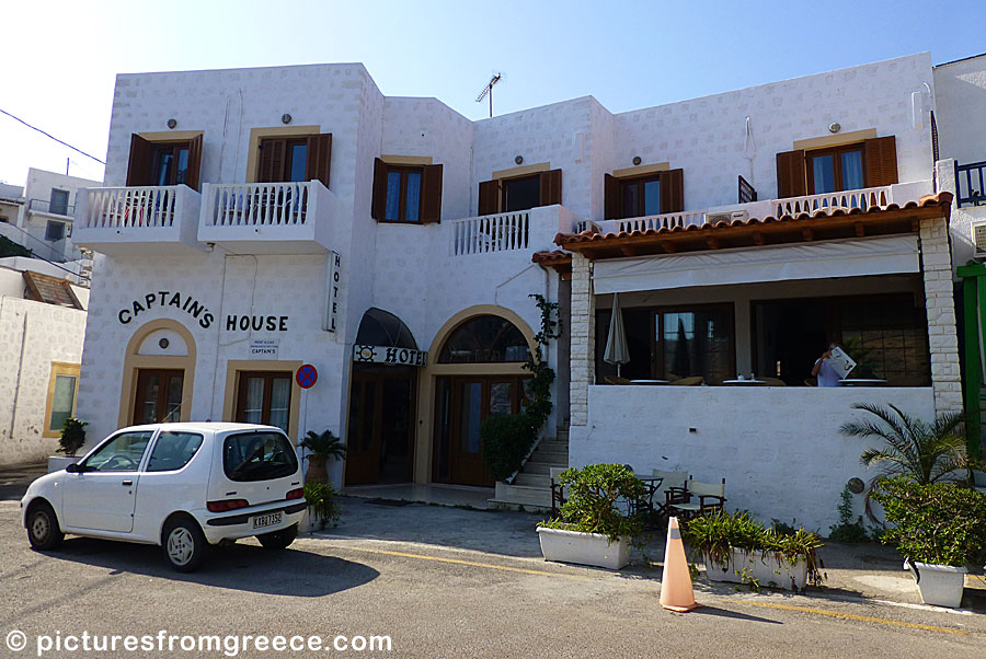 Captain's House in Skala in Patmos.