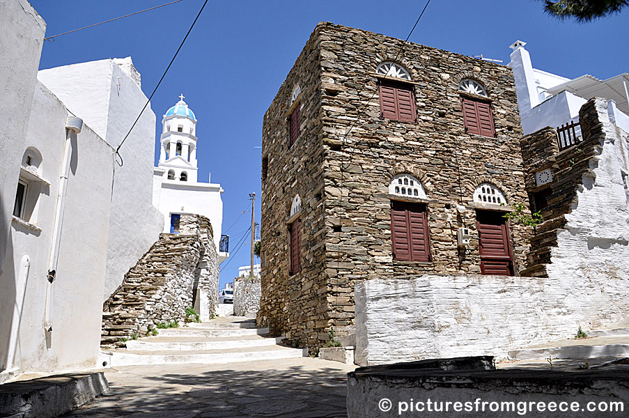 Ktikados is the finest of all the beautiful villages of Tinos.