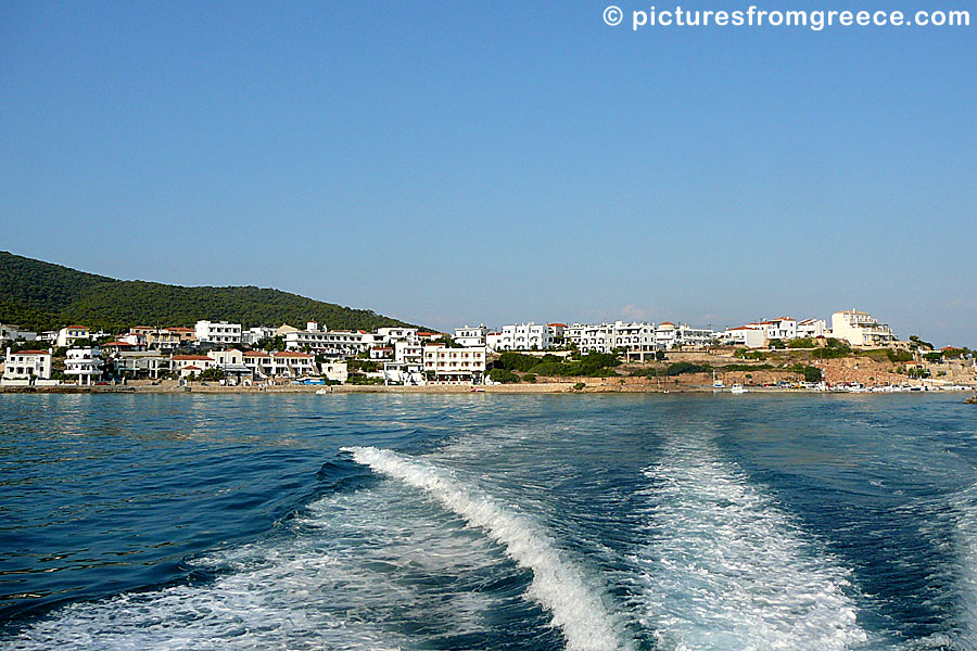 Megalochori, or Milos,  on Agistri