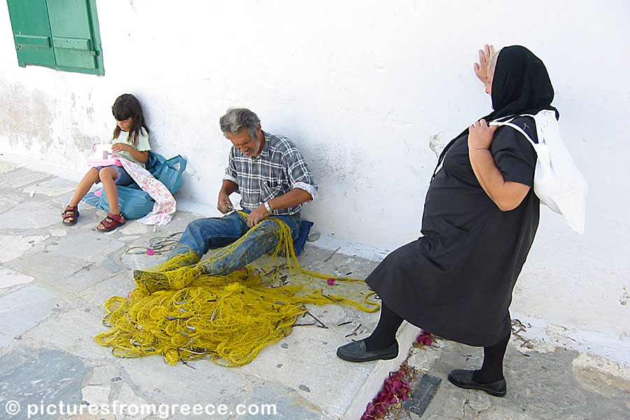 Chora on Amorgos.