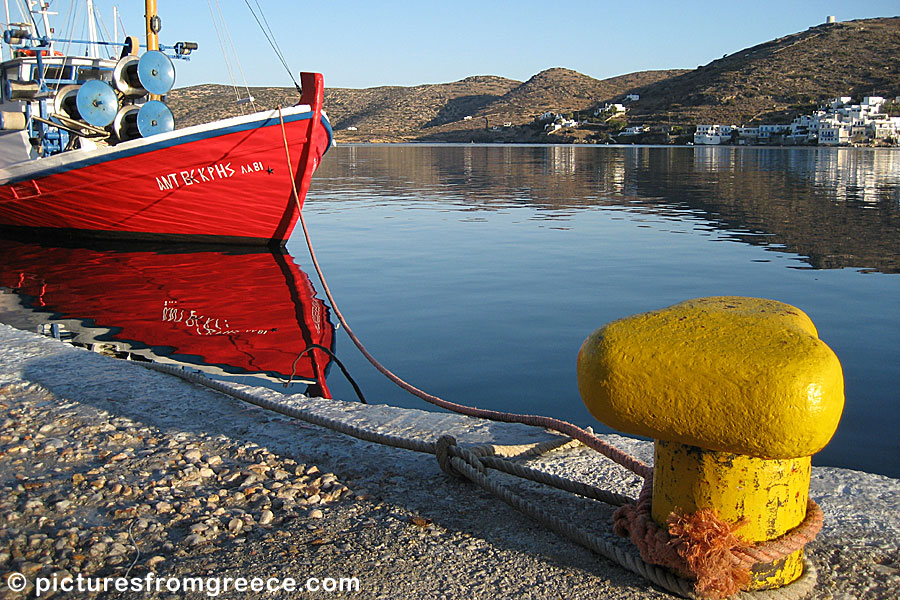 Katapola on Amorgos.