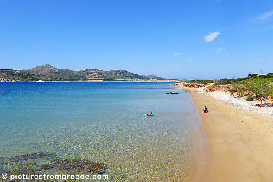 Agios Georgios beach in Antiparos.