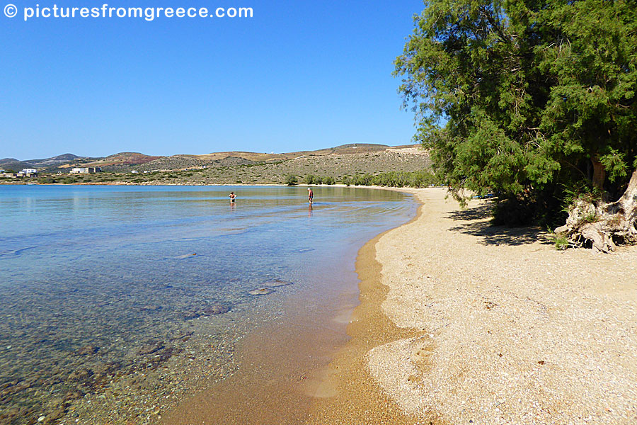 Psaraliki 2 beach in Antiparos.