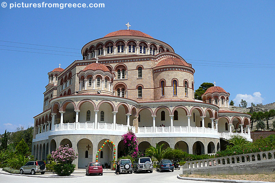 Church of Agios Nektarios on Aegina.