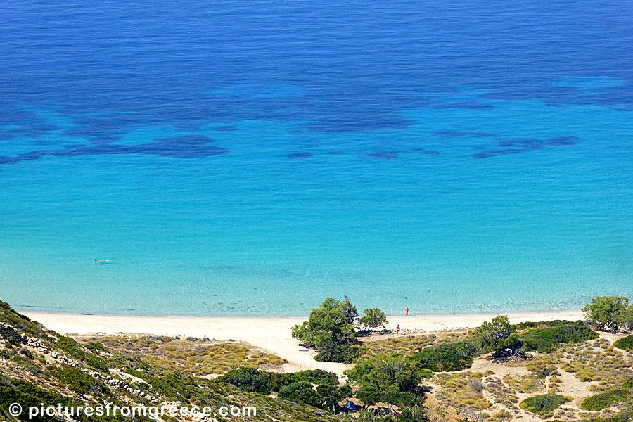 Livadia beach in Donoussa.