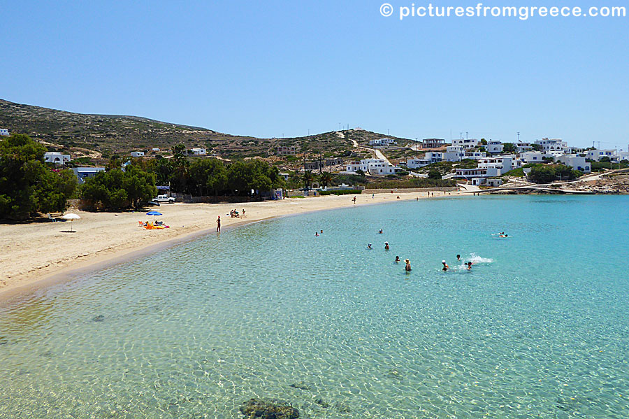 Stavros beach in Donoussa.