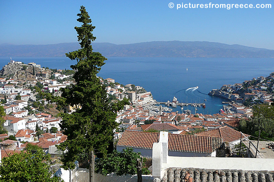 View over Hydra Town.