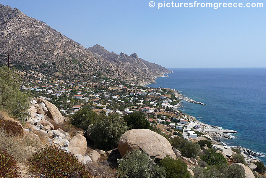 Karkinagri village in Ikaria.