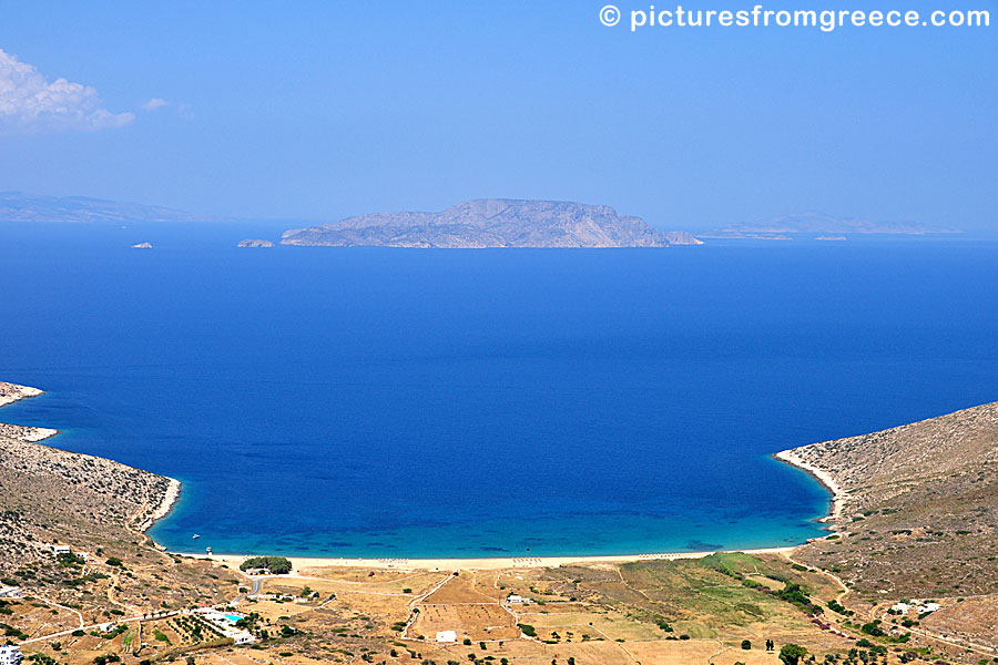 Agios Theodoti beach on Ios.