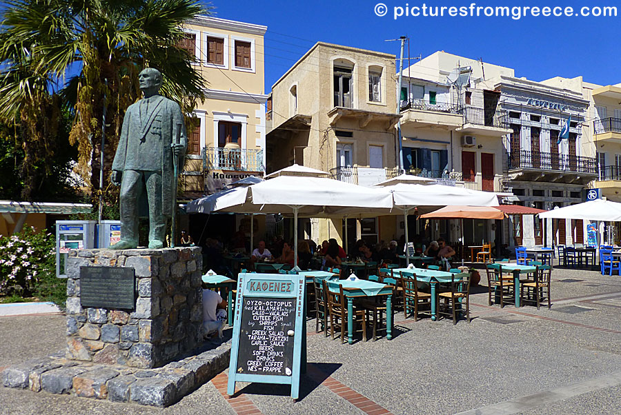 Ouzeri Kafenés in Pothia in Kalymnos.