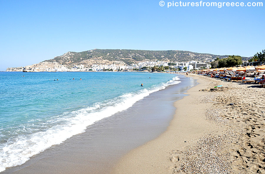 Pigadia beach in Karpathos.