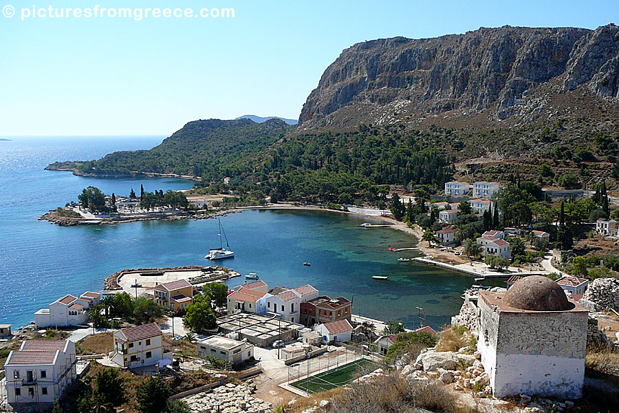 Mandraki is a small fishing port on the other side on Megisti on Kastelorizo.