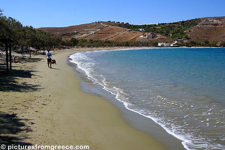 Otzias beach in Kea.