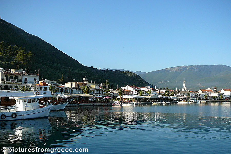 Sami is one of Kefalonia's three ports.