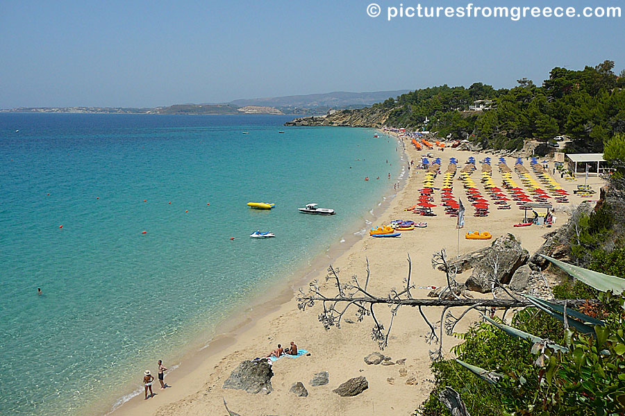 Makris Gialos beach in Kefalonia.