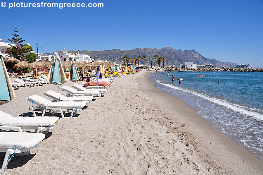 Kardamena beach in Kos.