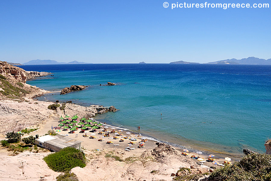 Camel beach on Kos.