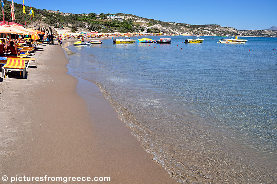 Paradise beach on Kos.