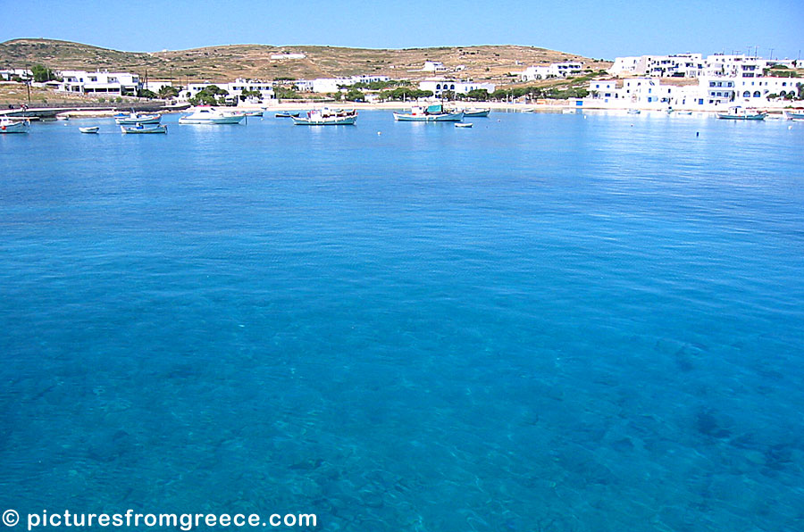 Chora on Koufonissi. Beach.