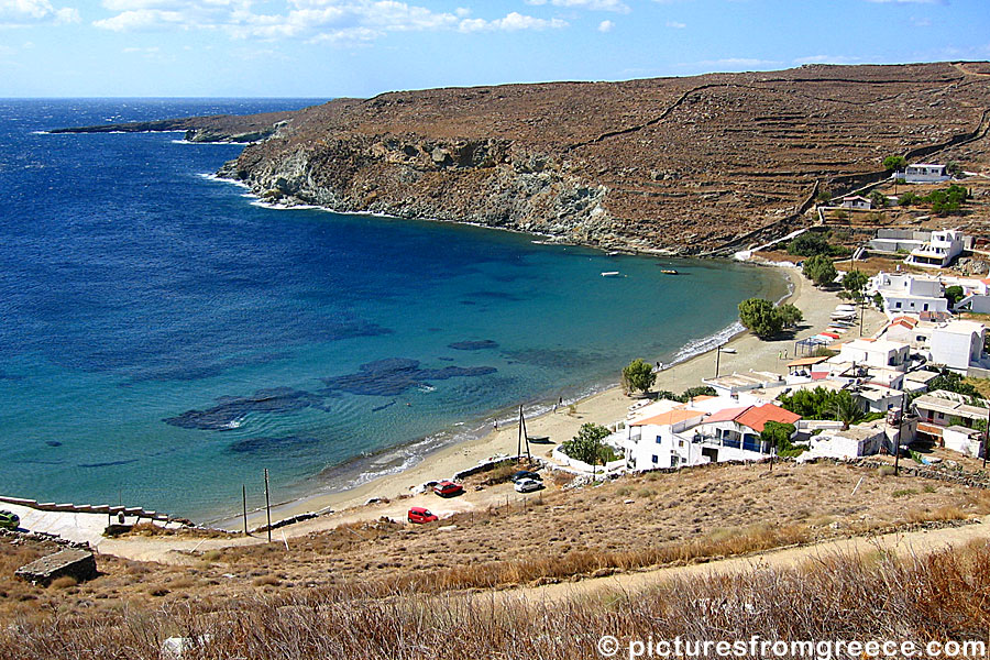 Kanala beach in Kythnos.