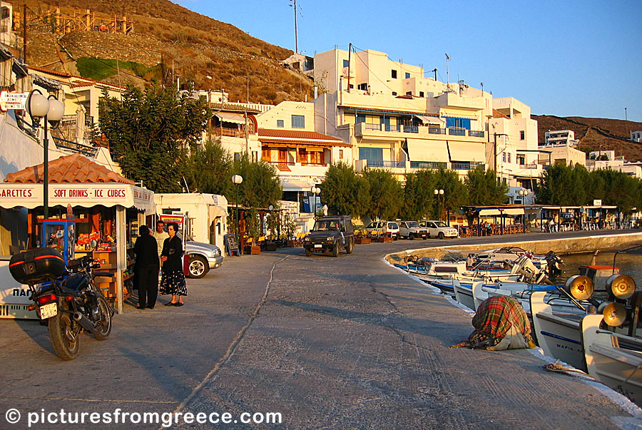 Merichas on Kythnos.