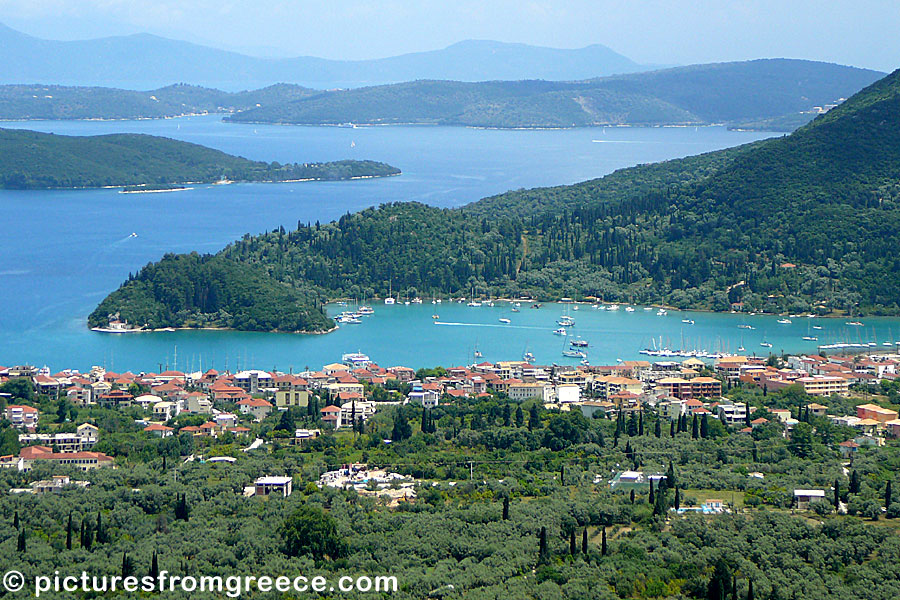 Nidri on Lefkada.