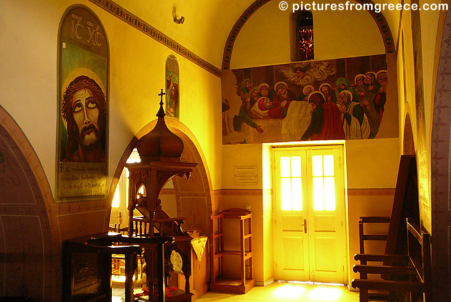 Agia Kioura church in Leros.