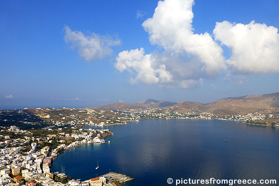 Agia Marina and Alinda in Leros.