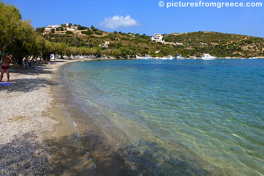 Blefoutis is Leros best beach.