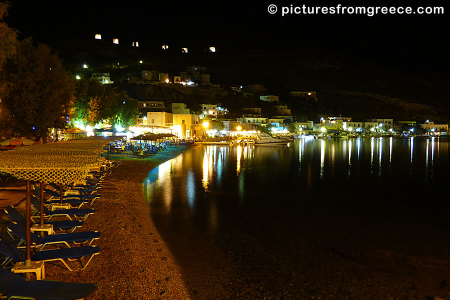 Restaurants in Panteli. Leros.