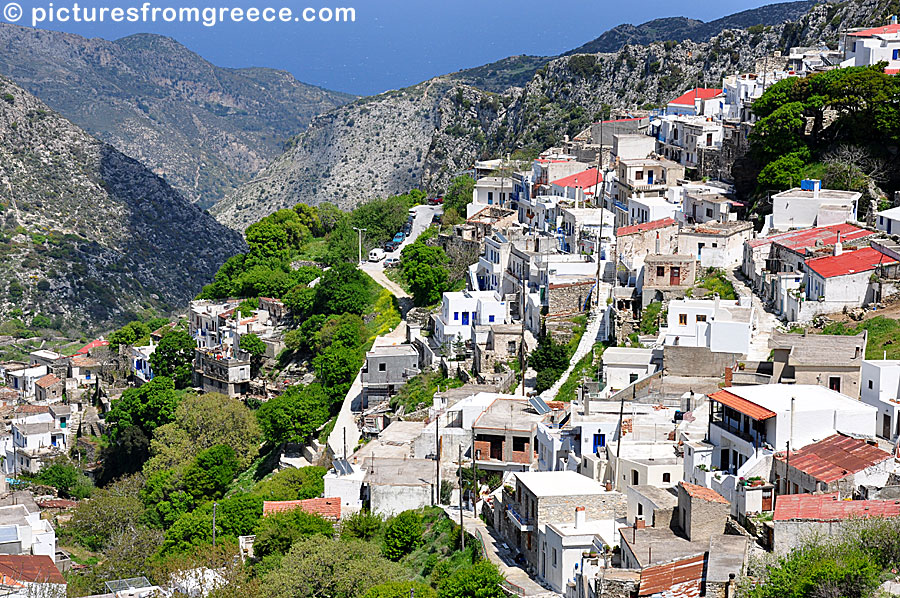 Koronos is one of many villages in Naxos undisturbed by tourism.