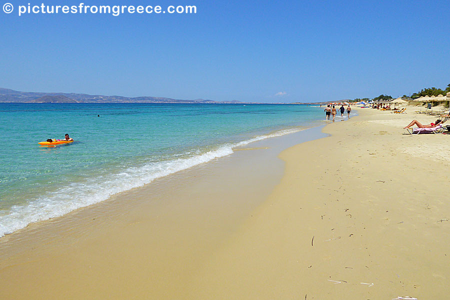 Plaka is Naxos, and one of the Greek islands, best beaches.