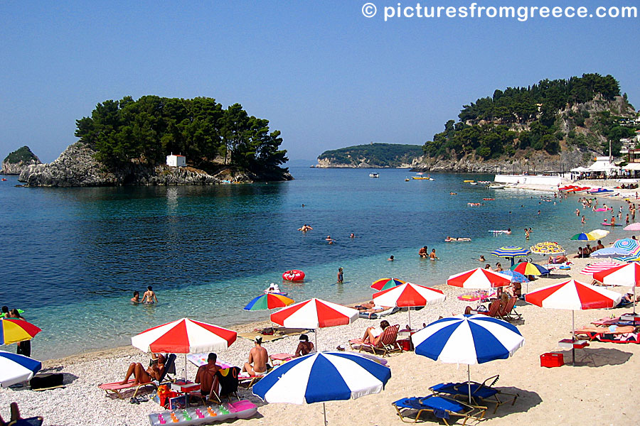 Krioneri beach in Parga.