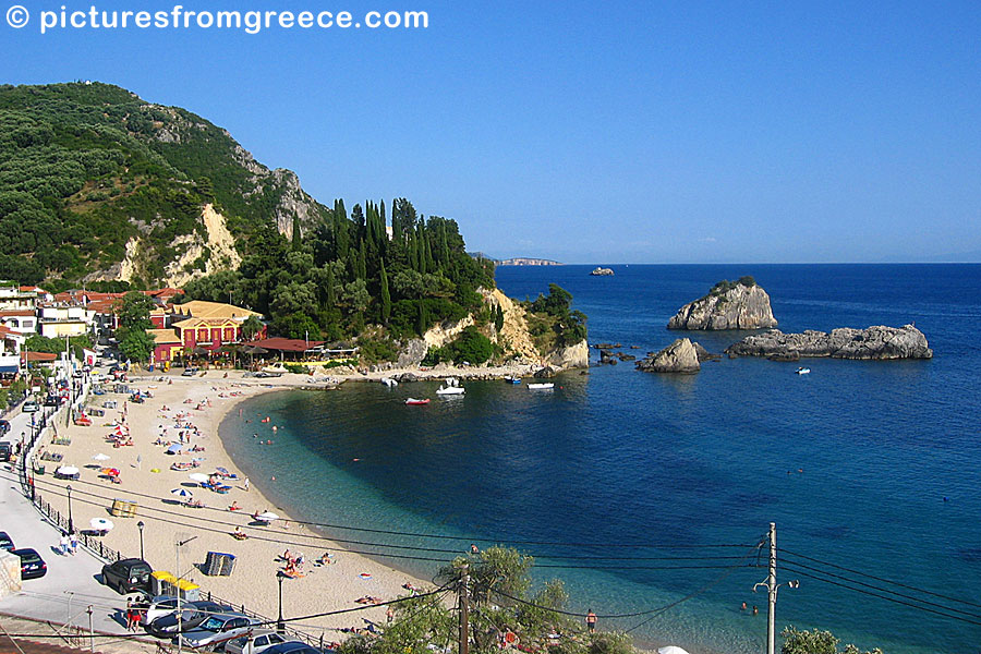 Villa Rosa at Krioneri beach in Parga.