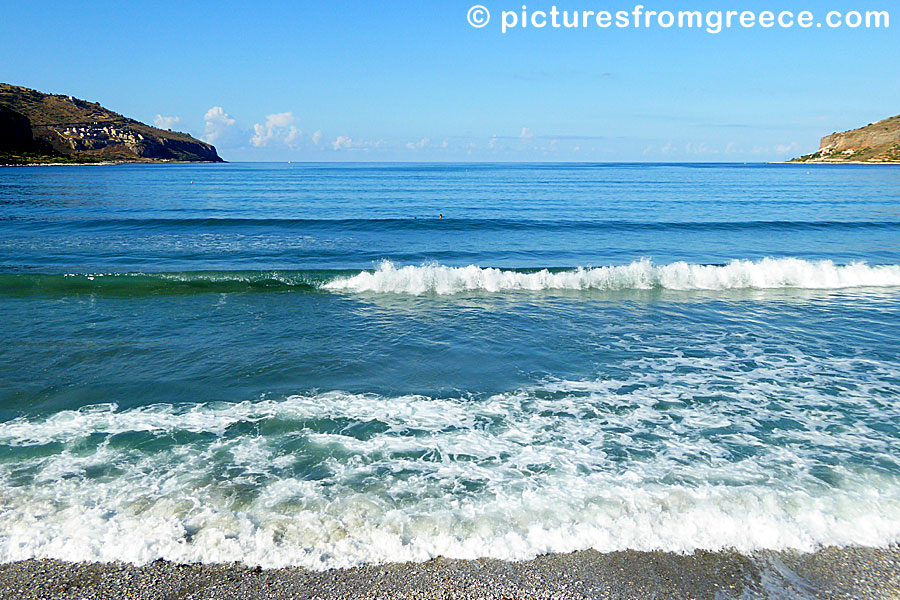 Neo Itilo beach in southern Peloponnese.