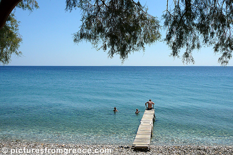 Balos beach in Samos.