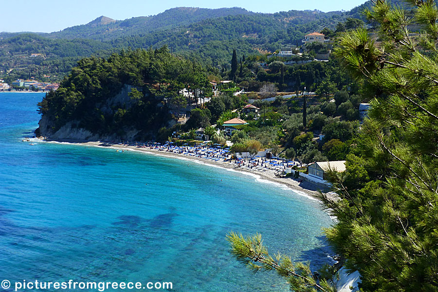 Lemonakia beach on Samos.