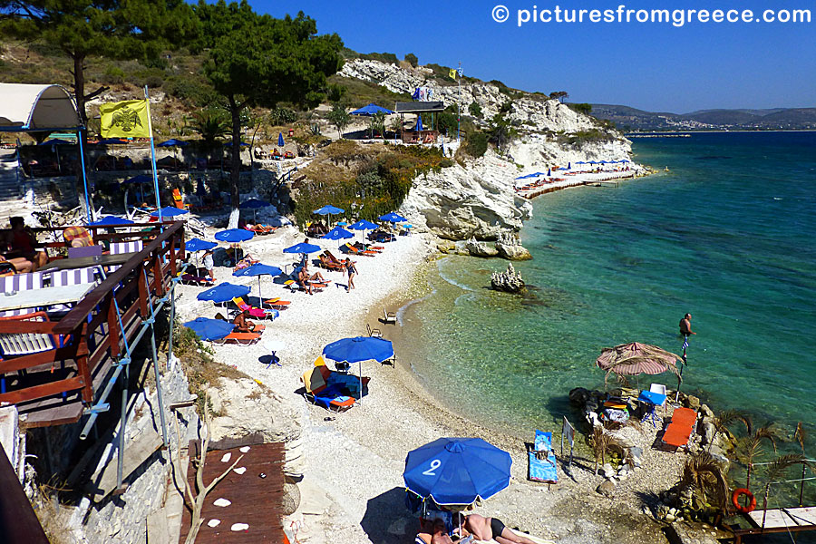 Papa beach on Samos.