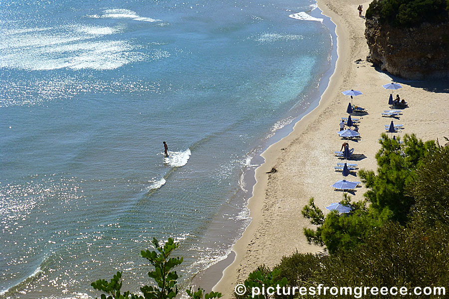 Psili Ammos beach 2 on Samos.