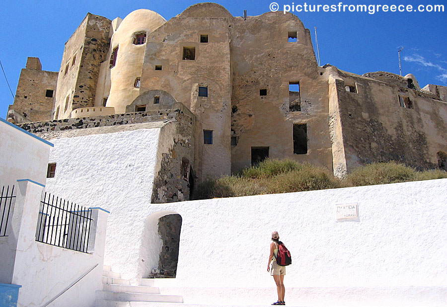 Emborio is Santorini's largest village. The old part is very beautiful and absolutely no tourists.