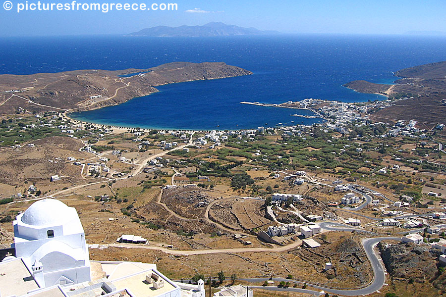 Livadi is Serifos most popular tourist resort and port.