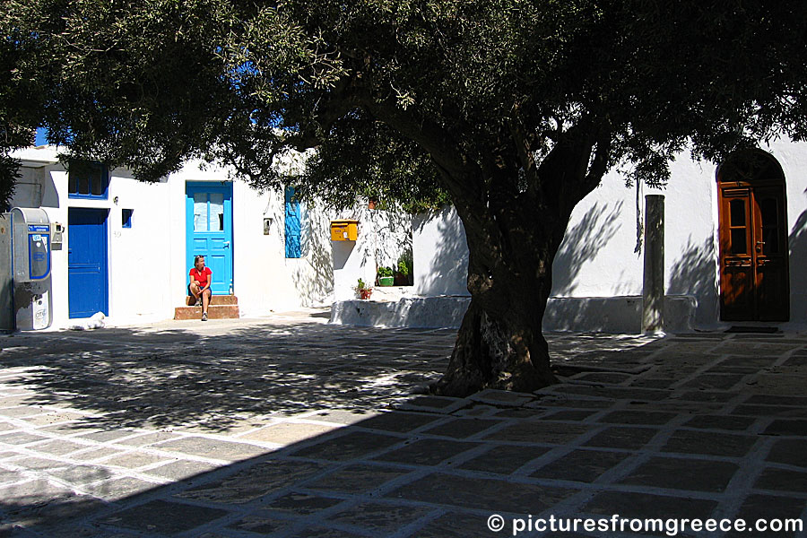 Panagia village. Serifos.