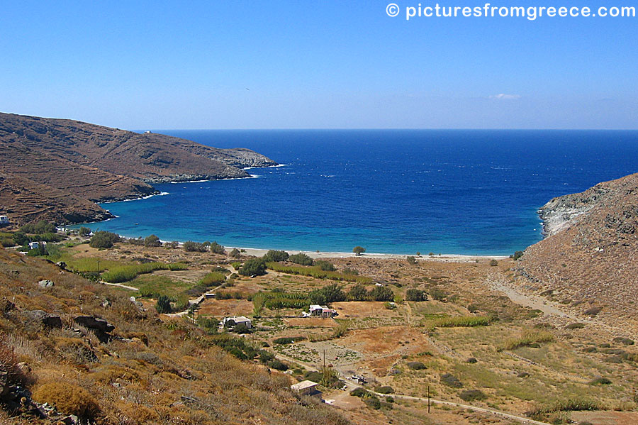 Sikamia beach on Serifos.