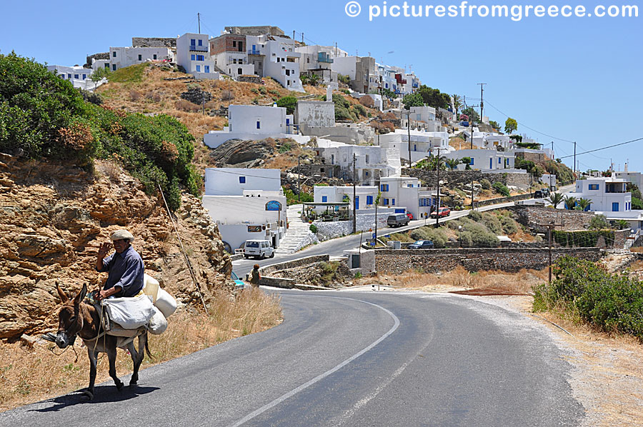 Kastro in Sifnos is an old village with tavernas and bars. 