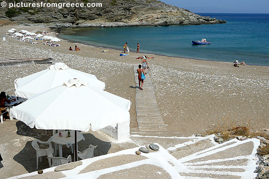 Agios Georgios beach in Sikinos.