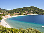 Panormos beach.